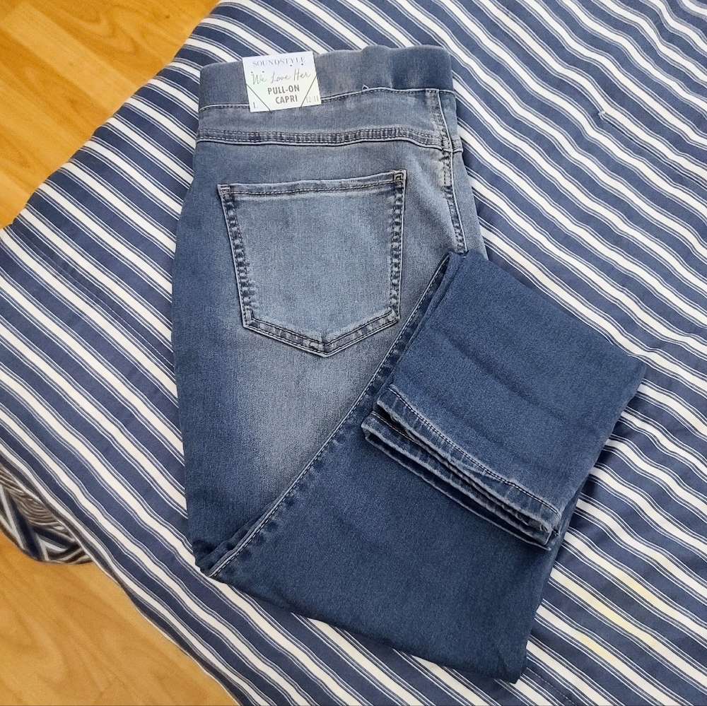 Elastic Pull-on Capri